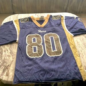 Vintage cropped rams football jersey